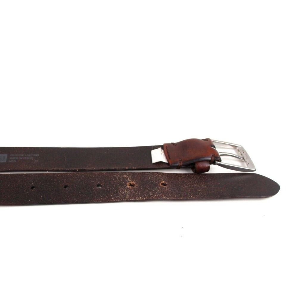 Gap BROWN GENUINE LEATHER 1 1/8"Wd CASUAL DRESS MEN'S BELT Sz 34 (F40 - Picture 13 of 13